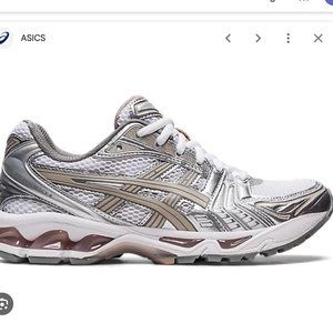 ASICS Gel Kayano (White/Thunder Blue, US W9)